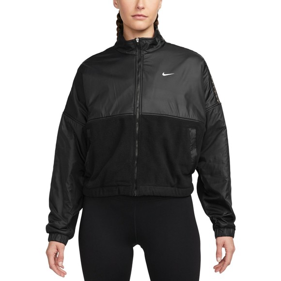 Nike Full-Zip Jacket Black/White Therma-FIT Technology, XL - Picture 1 of 9